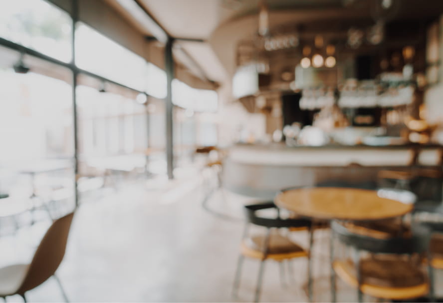 カフェでの発表会